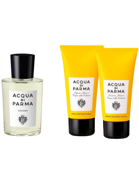 Acqua Di Parma Cofanetto Eau De Cologne 100 Ml + Sapone Mani E Corpo 75 Ml + Lozione Mani E Corpo 75 Ml