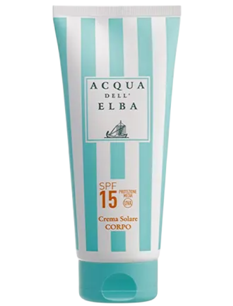 Acqua Dell’elba Crema Solare Corpo Spf 15 Crema Corpo Protezione Media 200 Ml