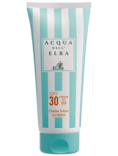 Acqua Dell’elba Crema Solare Corpo Spf 30 Crema Corpo Protezione Alta 200 Ml