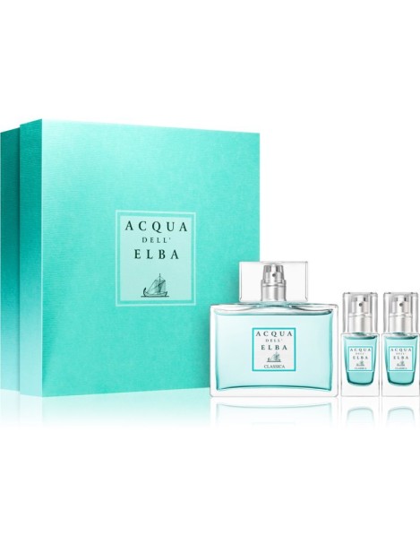 Acqua Dell' Elba Classica Cofanetto Uomo Eau De Parfum 100Ml + Eau De Parfum 2X15Ml