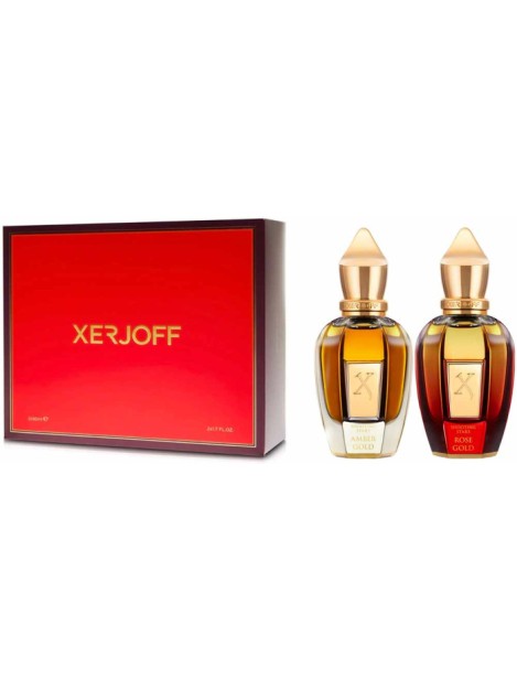 Xerjoff Cofanetto Amber Gold Parfum Unisex 50 Ml + Gold Parfum Parfum Unisex 50 Ml