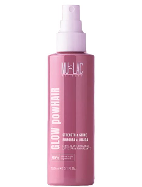 Mulac Glow Powhair Rinforza & Lucida - Latte Spray Rinforzante 150 Ml