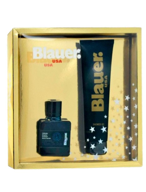 Blauer New York Uomo Cofanetto Eau De Parfum 40Ml +Gel Doccia 150Ml