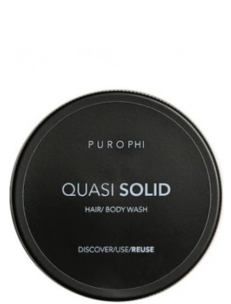 Purophi Quasi Solid Hair/Body Wash Doccia Shampoo Solido - 80 Gr