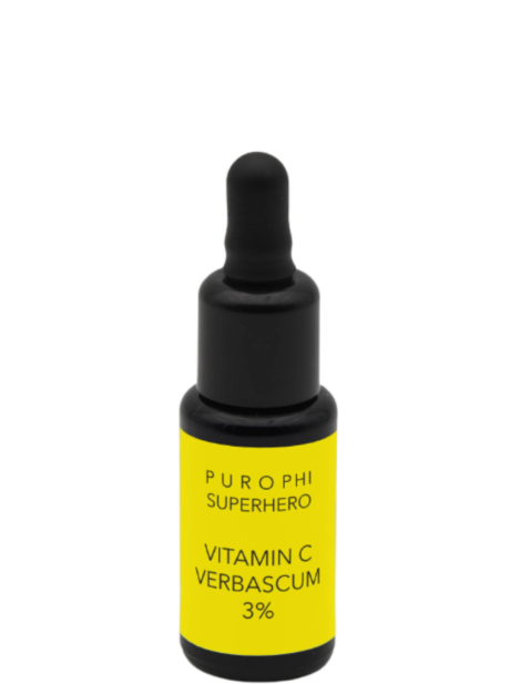 Purophi Vitamina C + Verbasco 3% Trattamento Viso - 15 Ml