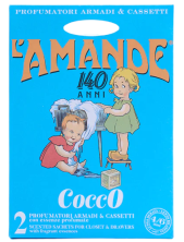 L’amande Cocco Profumatore Armadi & Cassetti 20 Gr