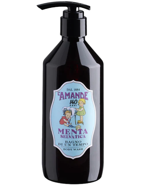 L’amande Bagno Di Un Tempo Menta Selvatica Bagnoschiuma 470 Ml