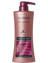 Biopoint Professional Shampoo Colore Vivo Con 5 Azioni - 400 Ml