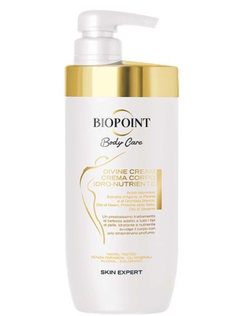 Biopoint Body Care Divine Cream Crema Corpo Idro-Nutriente - 500 Ml