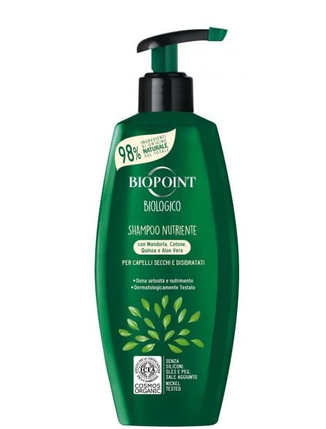 Biopoint Biologico Shampoo Nutriente Per Capelli Secchi E Disidratati - 250 Ml