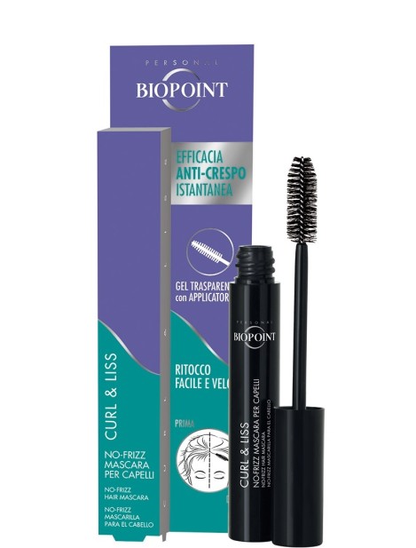 Biopoint Personal Curl & Liss No-Frizz Mascara Per Capelli - 9 Ml