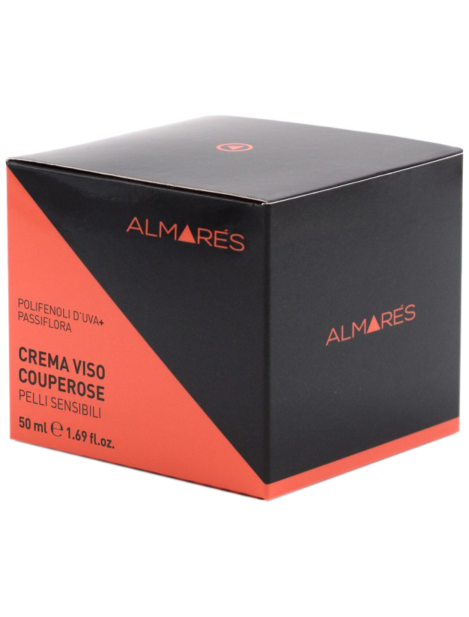 Almarés Crema Couperose Con Escina E Polifenoli Dell'uva Pelli Sensibili E Fragili - 50 Ml