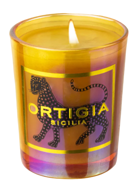 Ortigia Macchimare Oro Candela Decorata 80 G