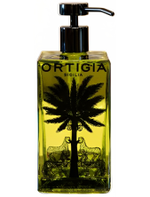 Ortigia Lime Di Sicilia Sapone Liquido In Bottiglie Di Vetro 300 Ml