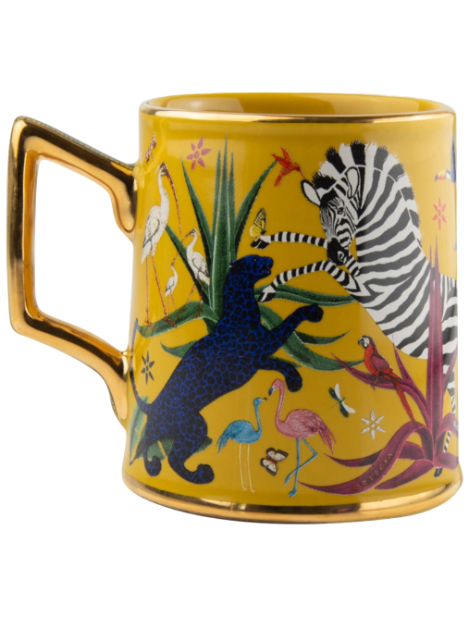 Ortigia Sabbia Tazza In Ceramica Decorata Di Lusso Ortigia Sabbia Tazza In Ceramica Decorata Di Lusso