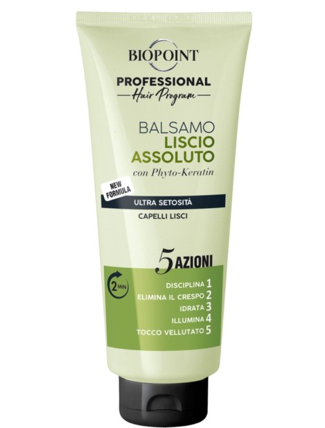 Biopoint Professional Hair Program Balsamo Liscio Assoluto - 350 Ml