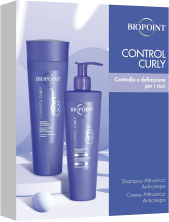 Biopoint Cofanetto Control Curly Shampoo Attivaricci Anti-crespo 200 Ml + Crema Attivaricci Anti-crespo 200 Ml