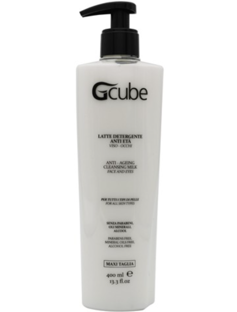 Gcube Skin Long Life Latte Detergente Anti Età 400 Ml