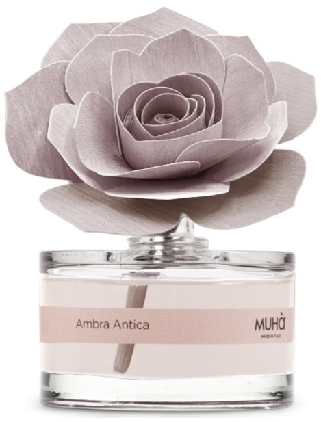 Muhà Rose Diffuser Profumo Per Ambiente – Ambra Antica 50 Ml