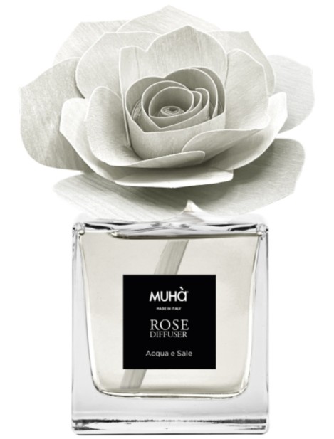 Muhà Rose Diffuser Profumo Per Ambiente – Acqua E Sale 100 Ml