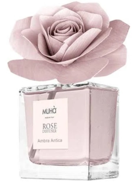 Muhà Rose Diffuser Profumo Per Ambiente – Ambra Antica 100 Ml