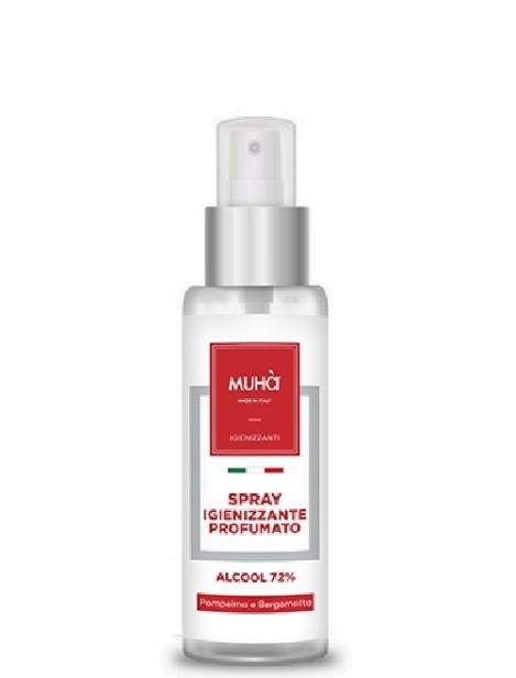 Muhà Spray Detergente Profumato Igienizzante Pompelmo E Bergamotto - 50 Ml