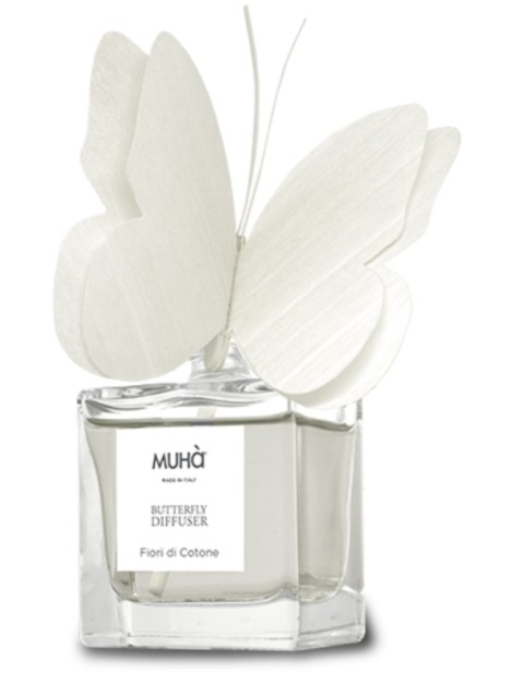 Muhà Butterfly Diffuser Profumo Per Ambiente – Fiori Di Cotone 50 Ml