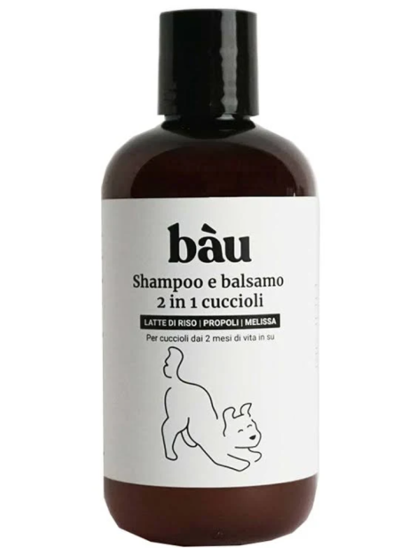 Bàu Shampoo E Balsamo 2 In 1 Cuccioli 250 Ml