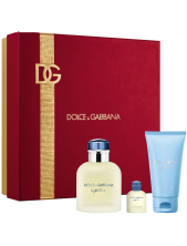 Dolce & Gabbana Cofanetto Light Blue Eau De Toilette 75 Ml + Shower Gel 50 Ml +  Eau De Toilette 5 Ml