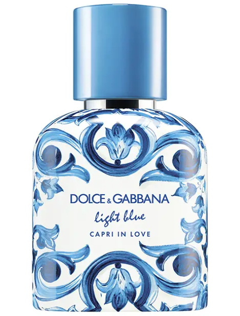 Dolce & Gabbana Light Blue Capri In Love Pour Homme Eau De Parfum Uomo 50 Ml