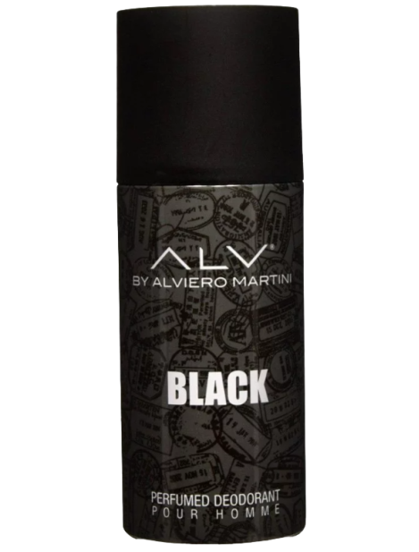 Alviero Martini Alv Black Perfumed Deodorant Pour Homme Deodorante Uomo 150 Ml