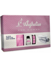 Australian Cofanetto Australian Rosa Eau De Toilette 100ml + Shower Gel 250ml + Beauty For Woman