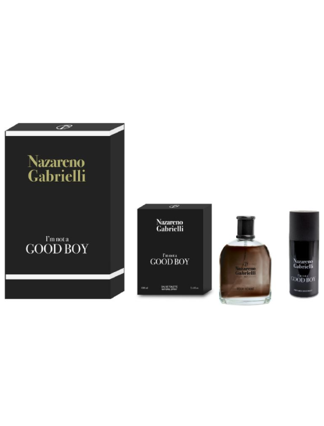 Nazareno Gabrielli Cofanetto I'm Not A Good Boy Eau De Toilette Uomo 100 Ml + Deodorante 150 Ml