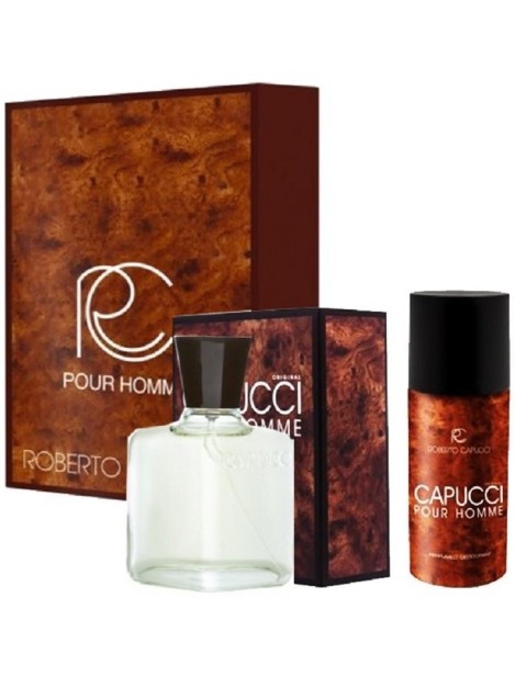 Roberto Capucci Cofanetto Puoi Homme After Shave 100 Ml + Deodorante Spray 150 Ml