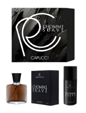 Roberto Capucci Cofanetto L`homme Suave Dopobarba Uomo 100ml + Deodorante Spray 150ml