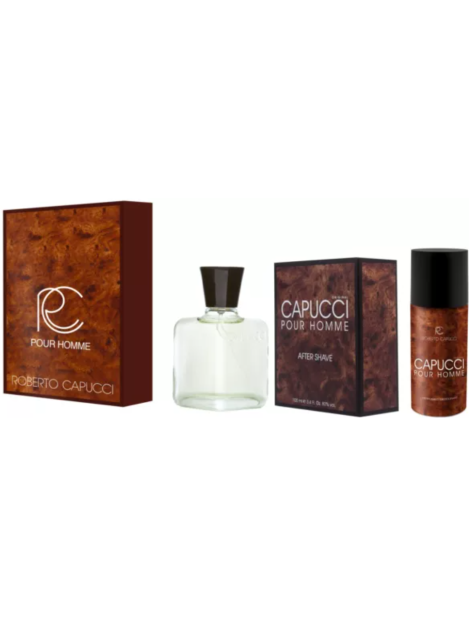 Roberto Capucci Cofanetto Capucci Pour Homme Dopobarba 100 Ml   + Deodorante 150 Ml