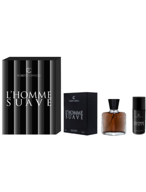 Roberto Capucci Cofanetto L’ Homme Suave Eau De Toilette Uomo 100 Ml +  Deodorante 150 Ml