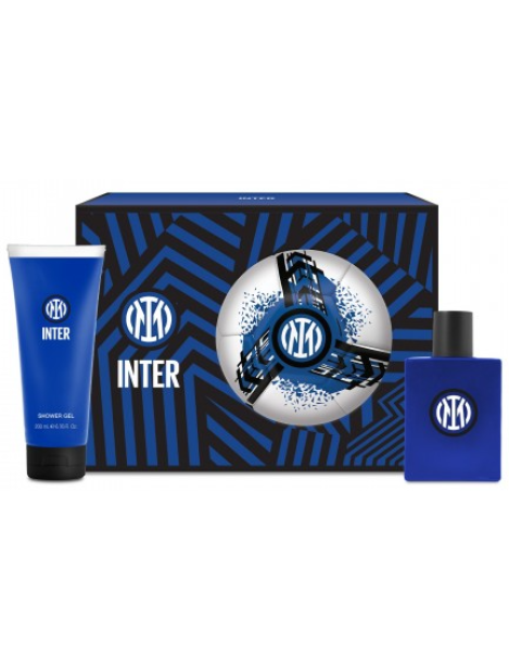 Inter Cofanetto Inter Eau De Toilette Uomo  100 Ml + Shower Gel 200 Ml + Pallone