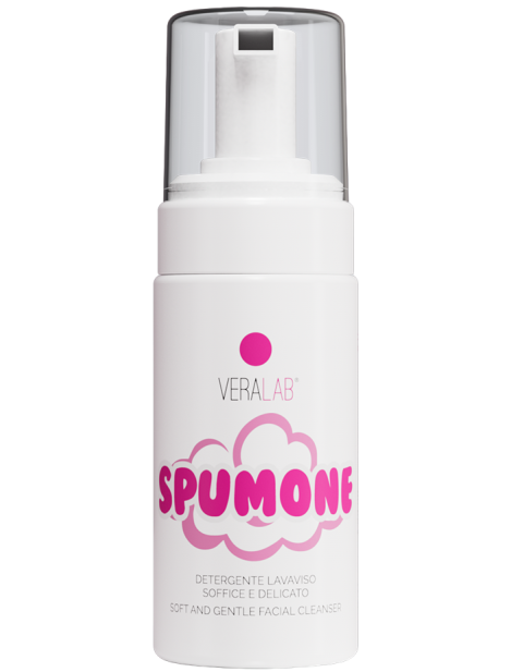 Veralab Spumone Detergente Viso Schiumogeno Delicato E Nutriente 100 Ml