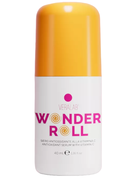 Veralab Wonder Roll Siero Viso Roll-On Con Vitamina C Antiossidante 40 Ml