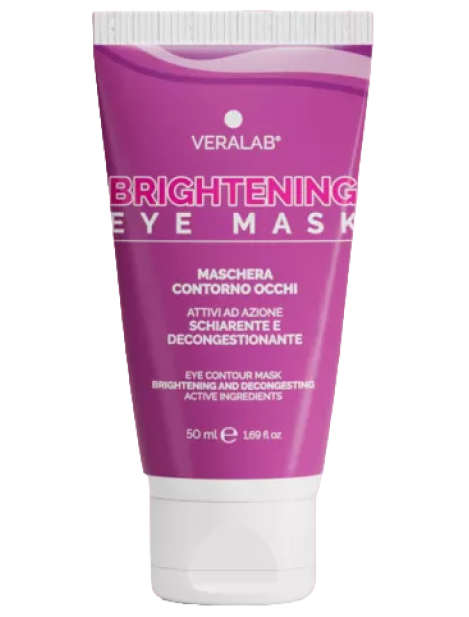 Veralab Brightening Eye Mask Maschera Contorno Occhi Schiarente E Decongestionante 50 Ml