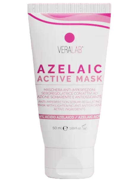 Veralab Azelaic Active Mask Maschera Anti-Imperfezioni Seboregolatrice 50 Ml