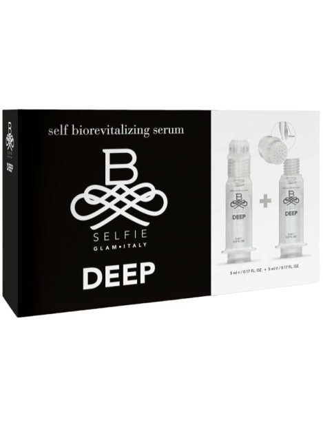 B-Selfie Self Beauty Filler Deep Self Biorevitalizing Serum Siero Viso Rivitalizzante 2 Pezzi