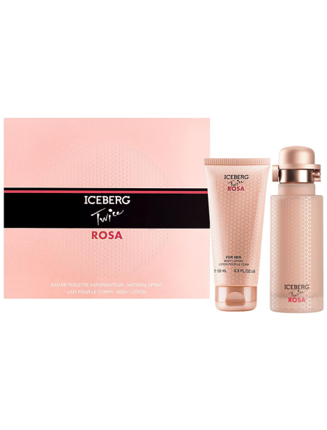 Iceberg Cofanetto Twice Rose Per Donna – Eau De Toilette 125 Ml + Lozione Corpo 100 Ml