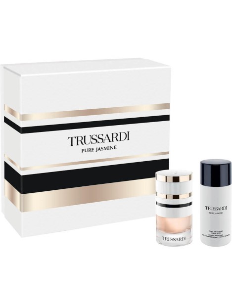 Trussardi Cofanetto Pure Jasmine Eau De Parfum Donna 60 Ml + Body Lotion 125 Ml