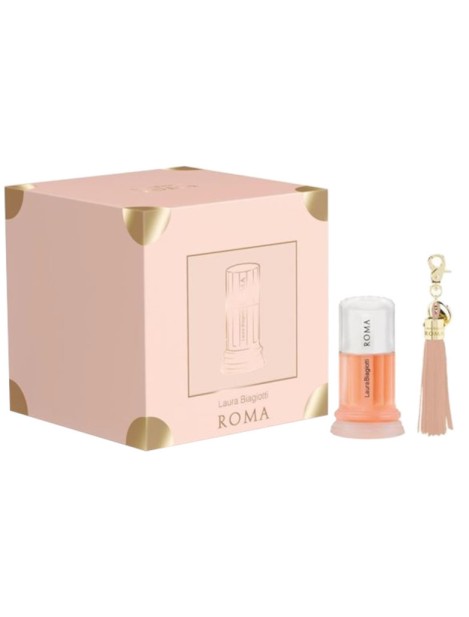 Laura Biagiotti Cofanetto Roma Eau De Toilette Donna 25 Ml + Charm Portachiavi