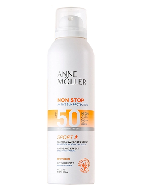 Anne Möller Non Stop Sport Spray Corpo Invisibile Spf50 - 150 Ml