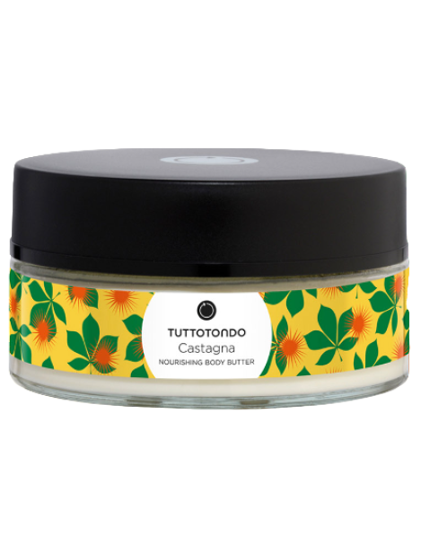 Tuttotondo Castagna Nourishing Body Butter Burro Corpo Nutriente 200 Ml