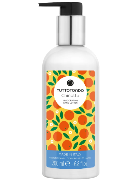 Tuttotondo Chinotto Invigorating Hand Lotion Lozione Mani Energizzante 200 Ml