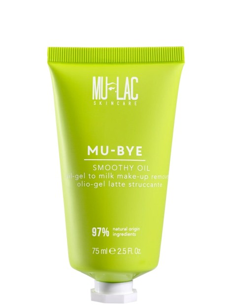 Mulac Mu-Bye Smoothy Oil Olio-Gel Latte Struccante - 75 Ml